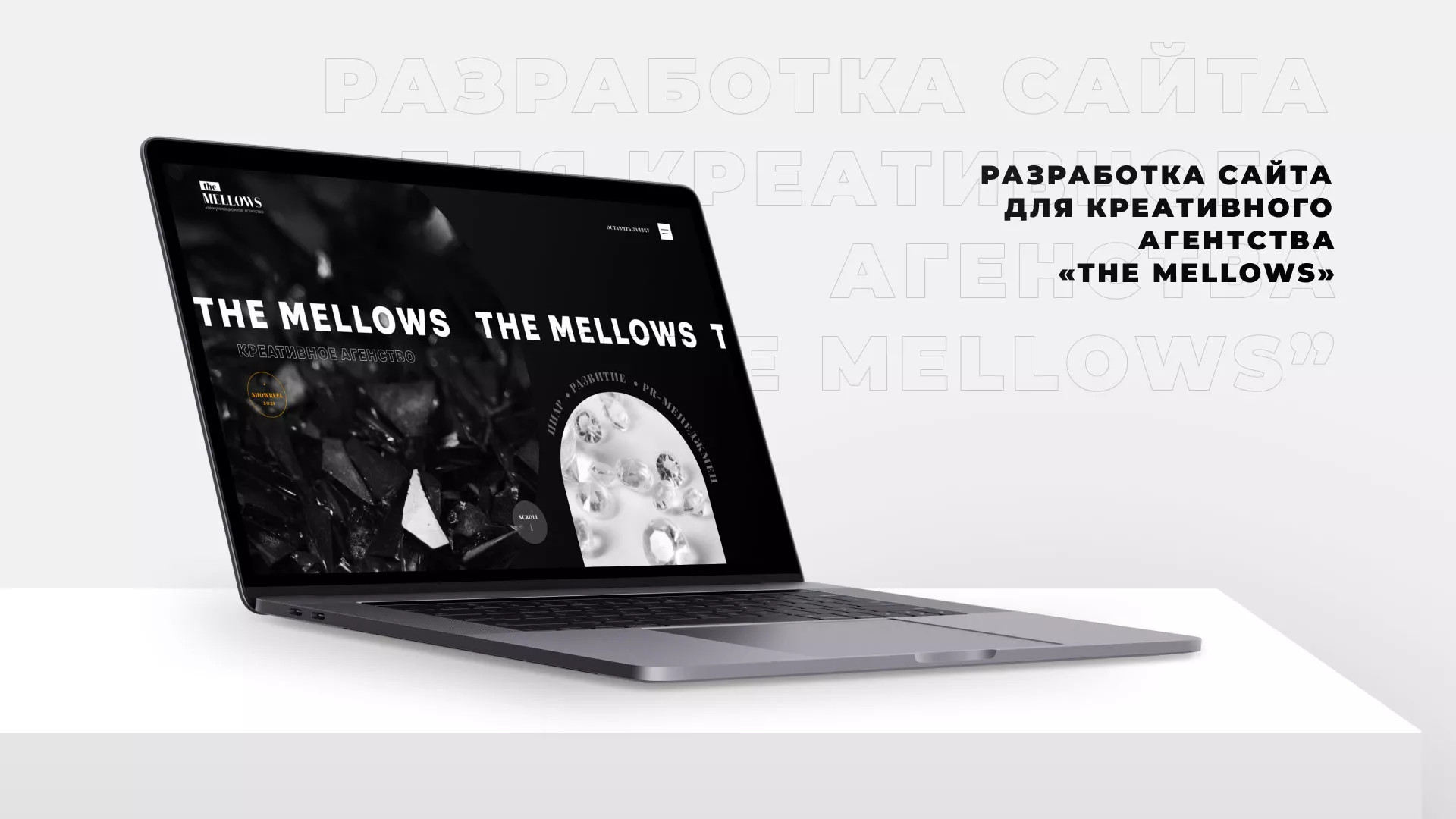 Разработка сайта креативного агентства «The Mellows» в Каргополе